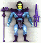 Esqueleto (Skeletor). Mesmo corpo de He-man. Mesma espada também. 